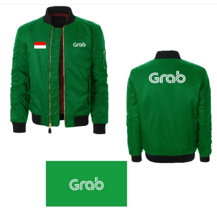 Jaket Grab Original | Jaket Grab Premium | Jaket Bomber Grab