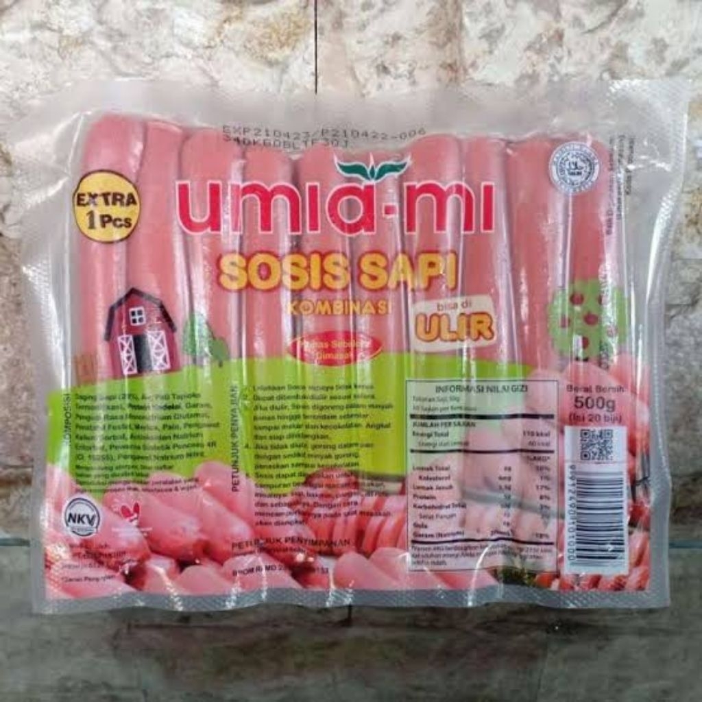 Sosis Umiami 500gr Ayam & Sapi