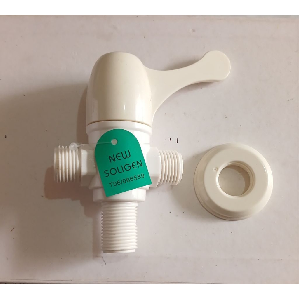 Kran shower PVC/ Kran Tee Shower/Stop kran - cabang 2