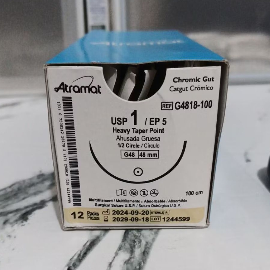 Atramat Chromic 1 heavy taperpoint ( absorbable)