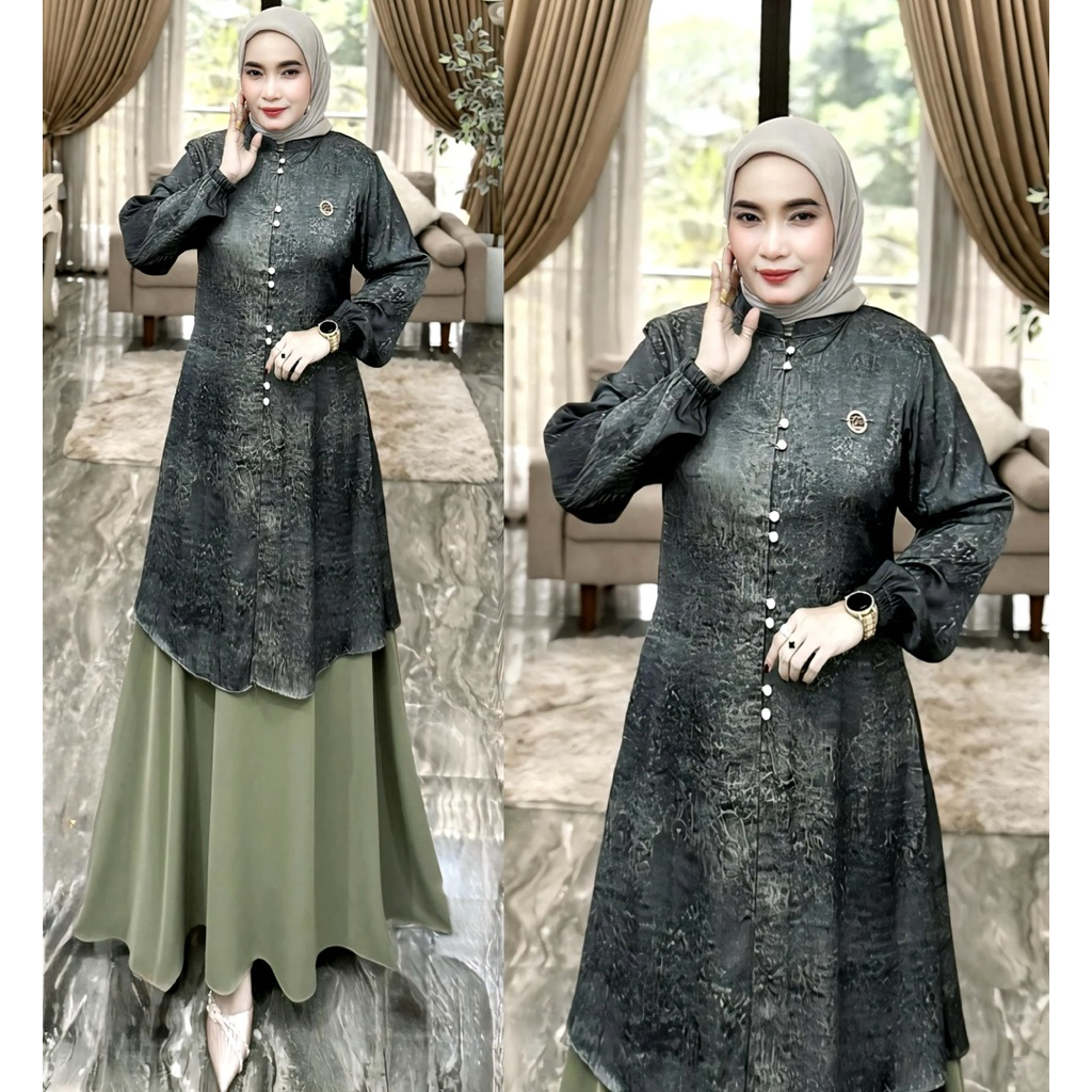 AMANDA DRESS, GAMIS MELAYU, gamis malaysian