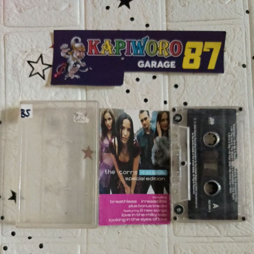KASET PITA,,, THE CORRS IN BLUE SPECIAL EDITION