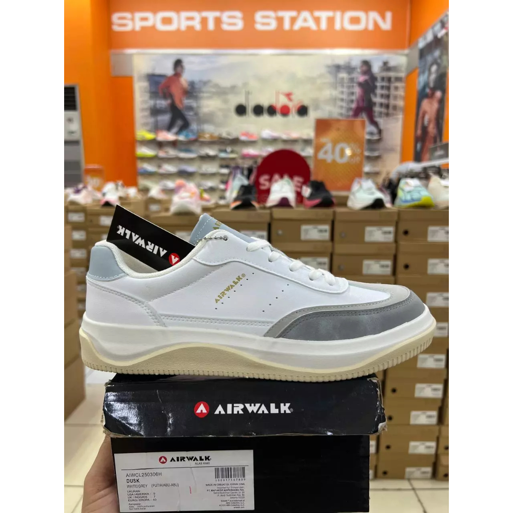 Airwalk Dusk White/Grey Women Shoes Airwalk Original