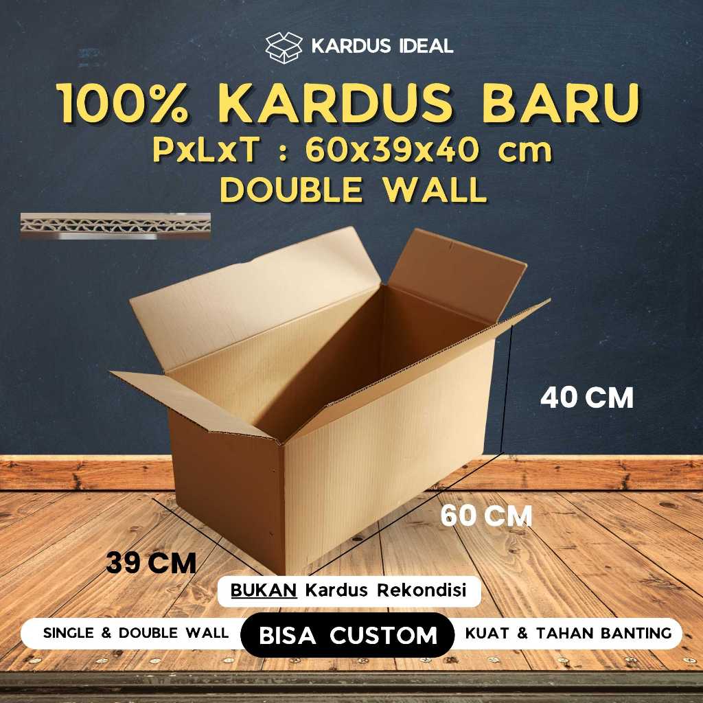 Kotak Packing Double Wall  60 x 40 x 40 cm Karton Packing Double Wall 60x39x40 cm