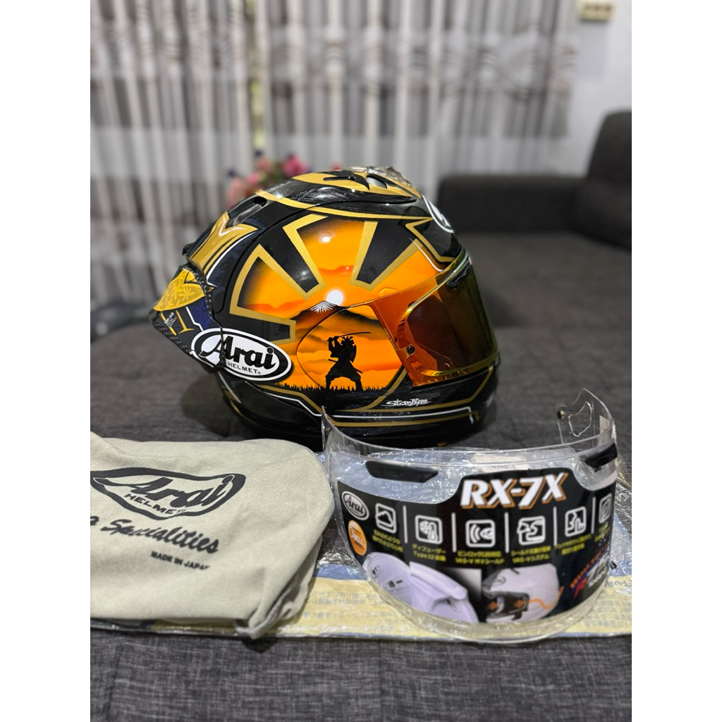 ARAI RX7x pedrosa spirit Gold