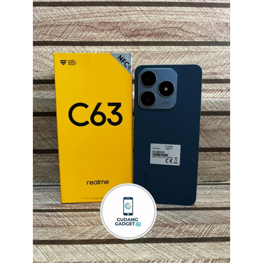 Realme C63 6/128 GB | 8/128 GB Garansi Resmi Indonesia Second Bekas Original