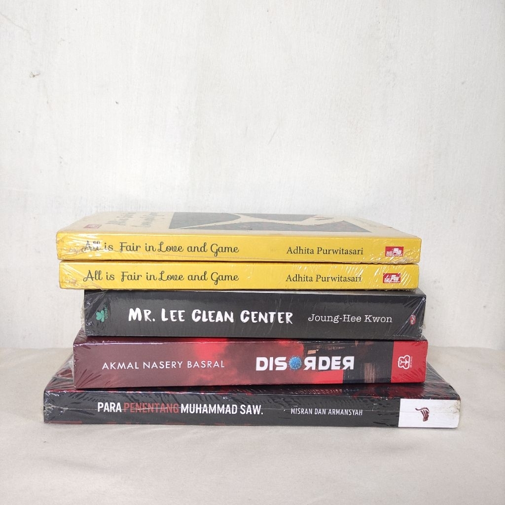 Obral Buku Novel Original (Stock Lama)