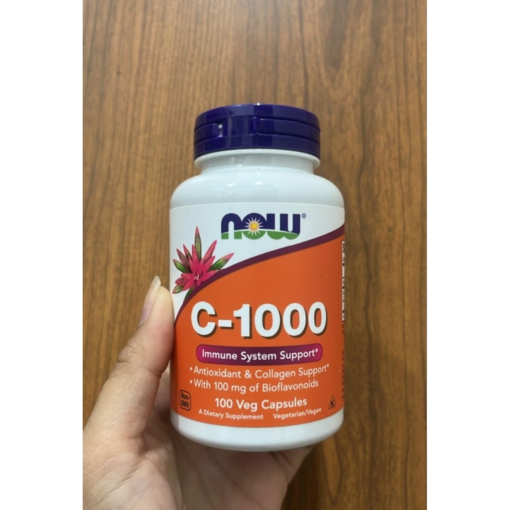 Now Vitamin C-1000 100 Vegcaps