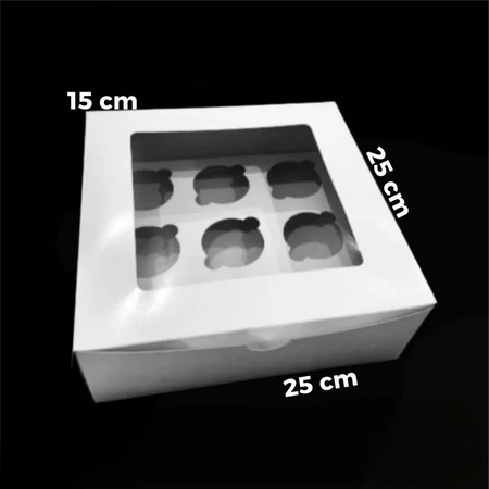 Box Kue Kotak Packaging Hampers 25x25x9 Cm