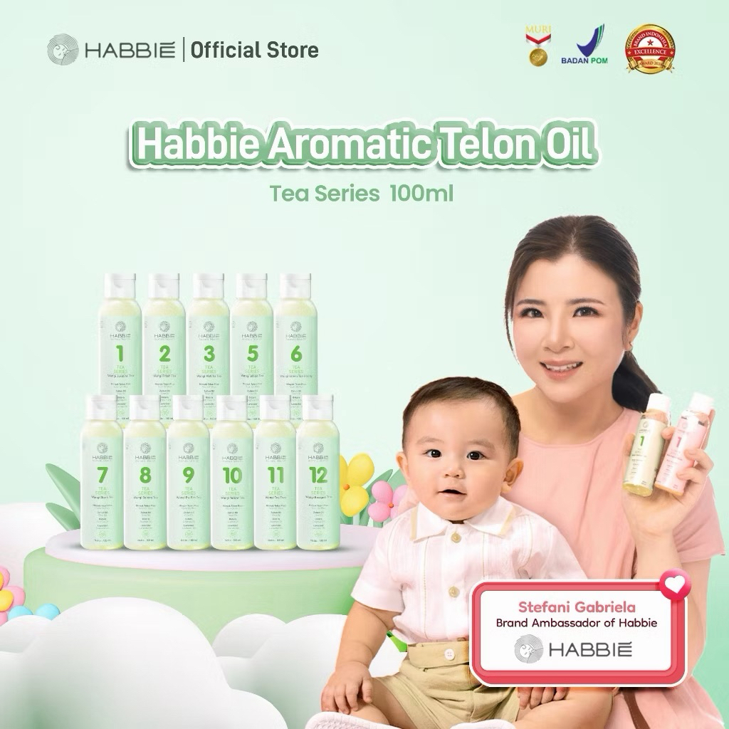 Minyak Telon Habbie Tea Series 100ml