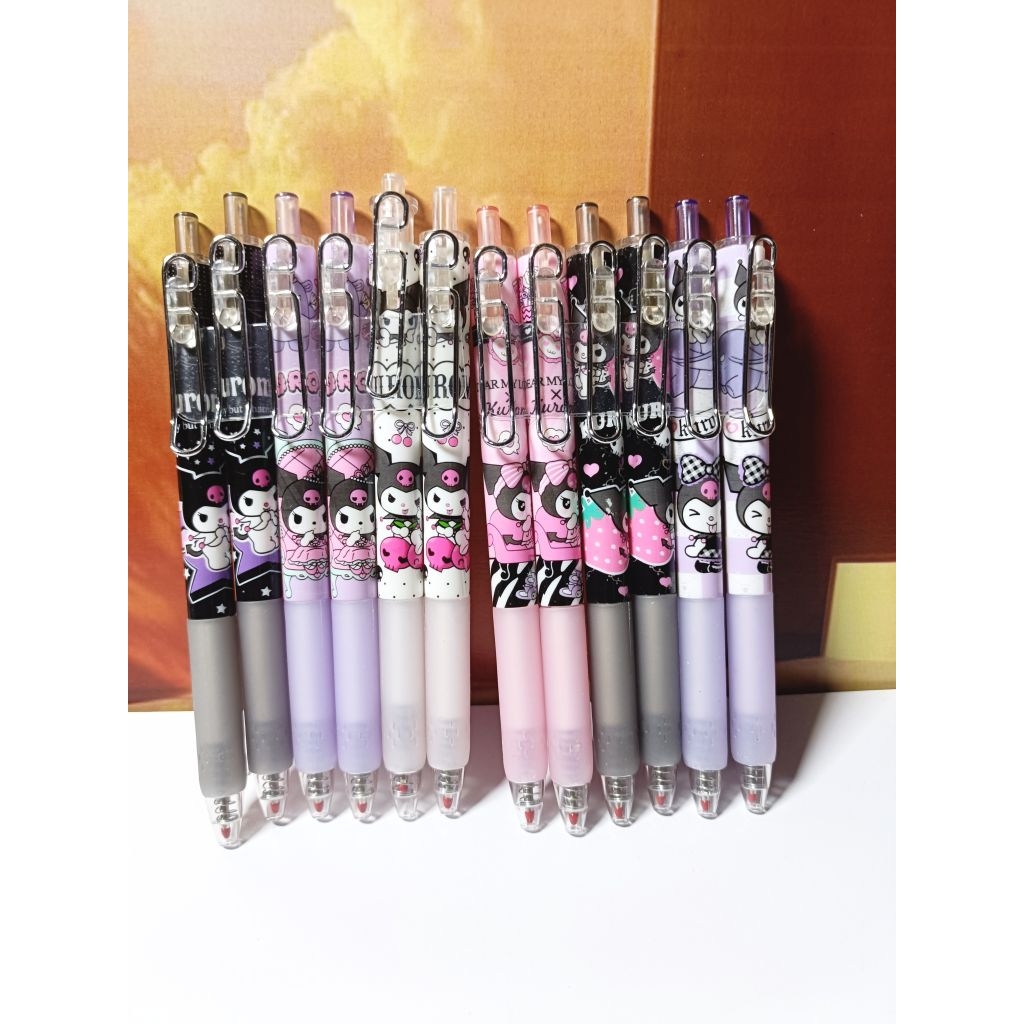 6pcs Pulpen Karakter Kuromi/pulpen Kuromi/Kuromi Lovers