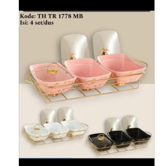 Wadah saji keramik fiorenza  MP 988 GL wadah sayur lauk