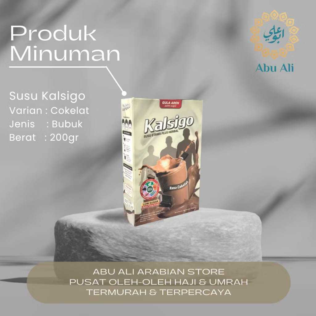 Kalsigo Susu Bubuk Etawa + Herbal (Pelancar Asi - Susu Almond Ibu Hamil - Susu Almond Diet)
