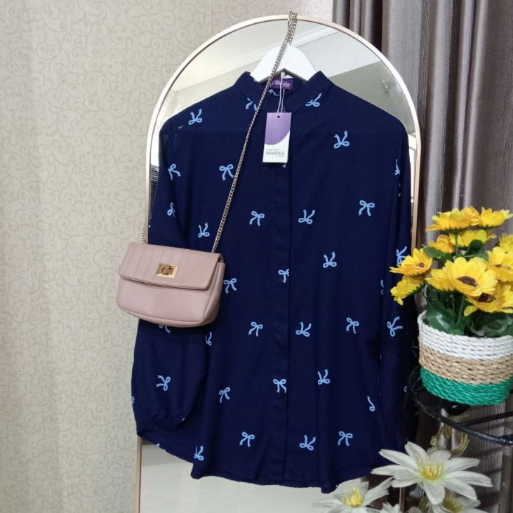 KEMEJA ALIKA LD 120 BAHAN RAYON PREMIUM