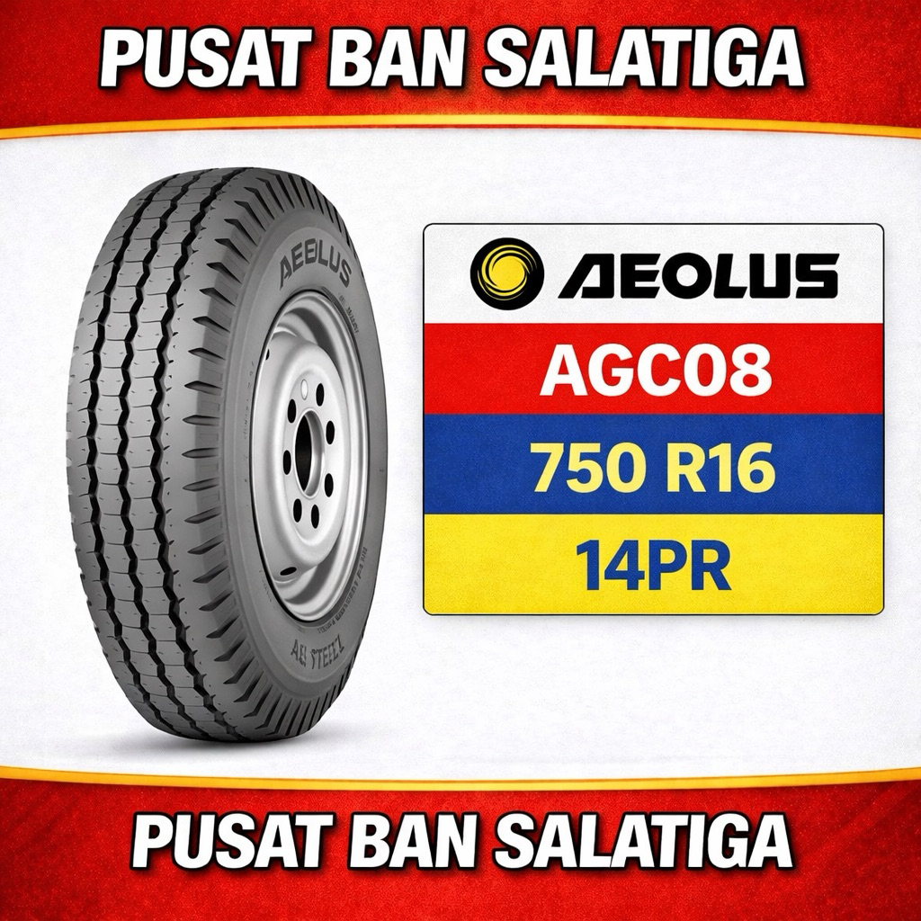 Ban Truk AEOLUS AGC08 750-R16 14 SET Truck Colt Diesel