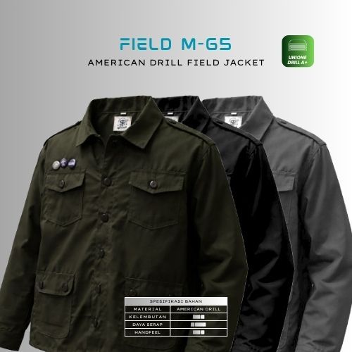 HUMANLAB - FIELD JACKET PARKA M65 - ARMY