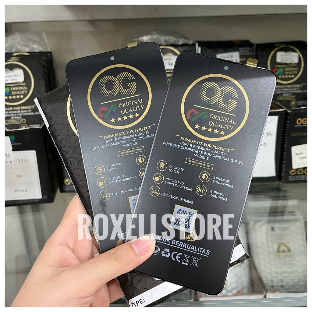 OG PLUS LCD TOUCHSCREEN OPPO REALME 5 PRO/ REALME Q/ REALME MX1971 BLACK