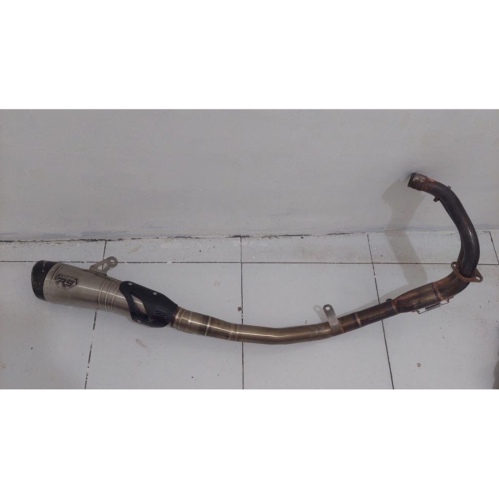 knalpot r9 h2 ss fullsystem cbr 250 rr