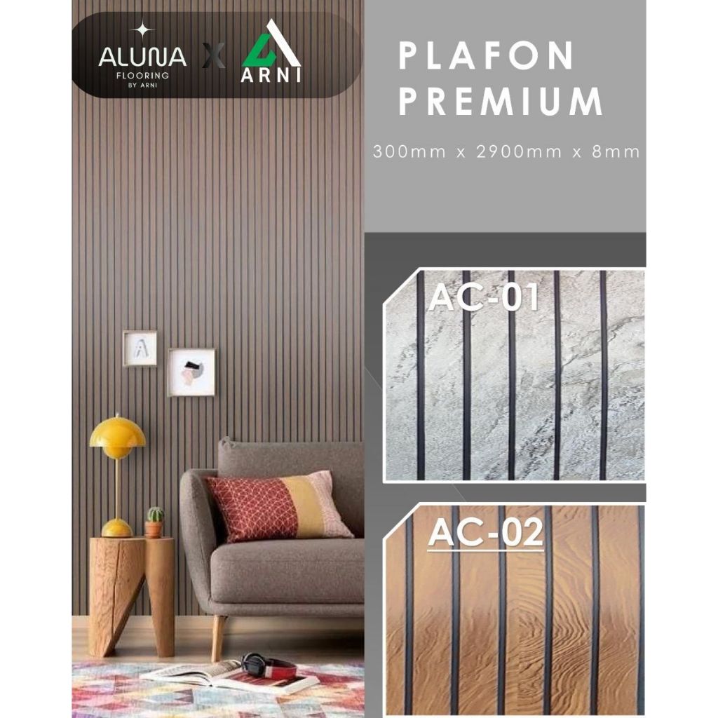 PLAFON PVC Motto | Atap Atap Rumah PVC | Plafon Motif Wood | Dekorasi Rumah |