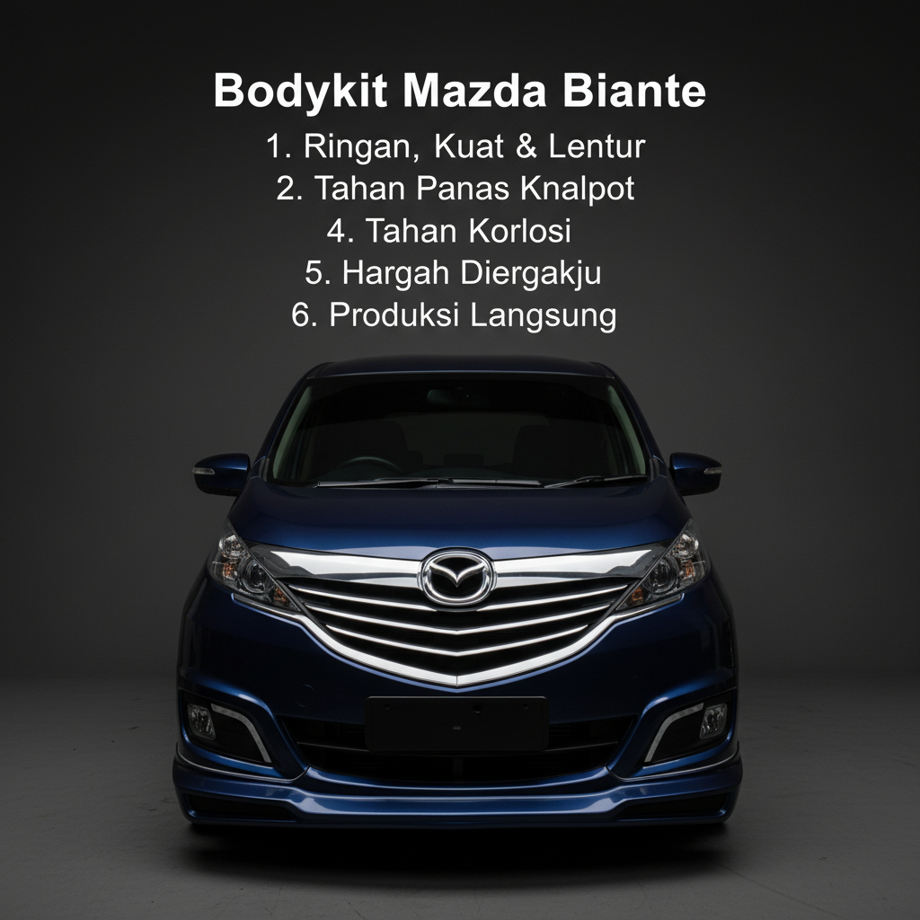 bodykit mazda biante body kit biante
