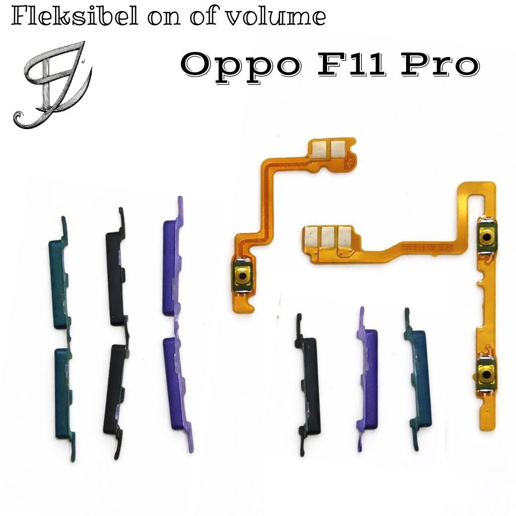 Tombol Oppo Reno F11 Pro Original Flexsibel On Off  Luar Dalam fleksibel