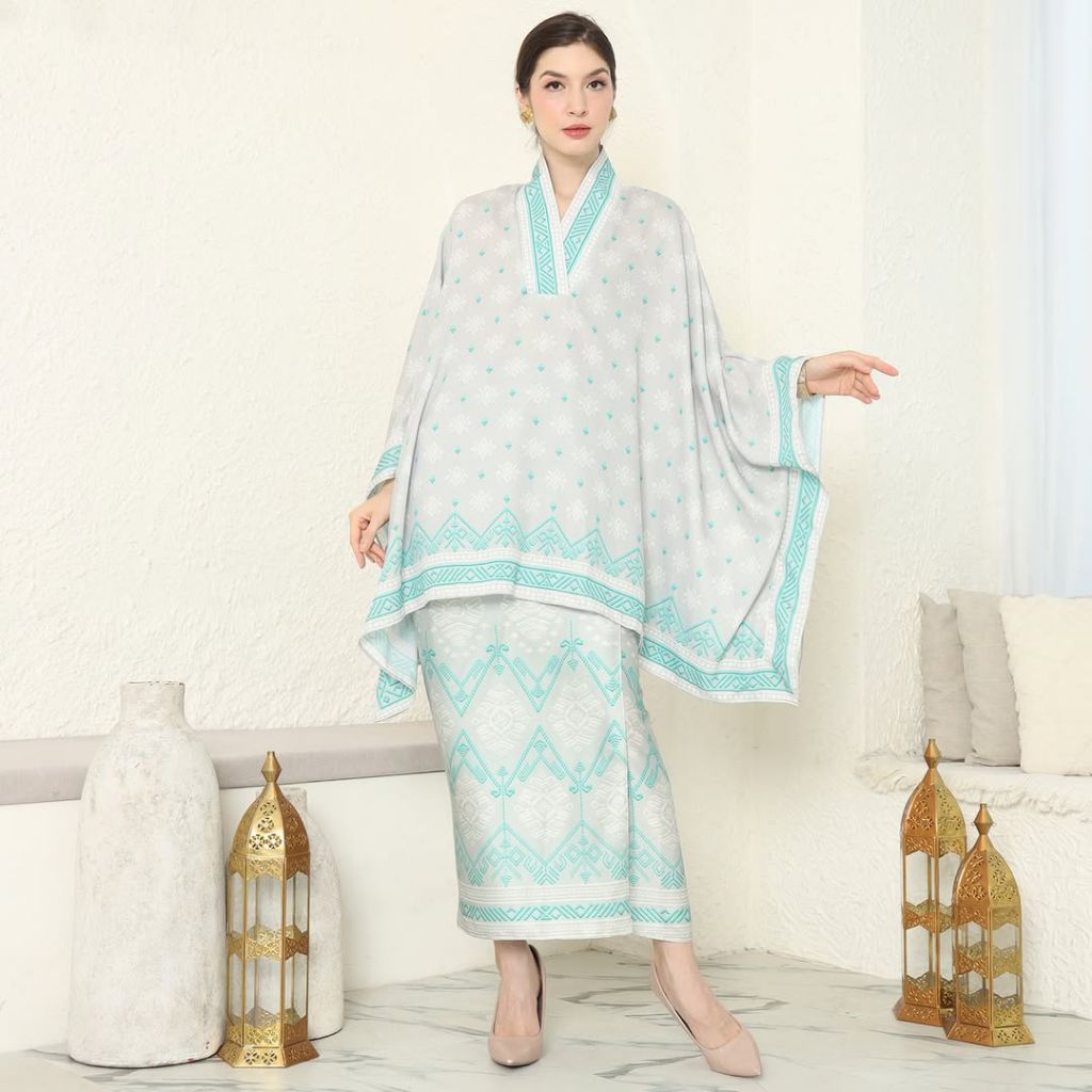 Kebaya Hijau Mint | Kebaya Premium | Kebaya Wisuda | Kebaya Modern | Kebaya Wanita | Baju Kurung | K