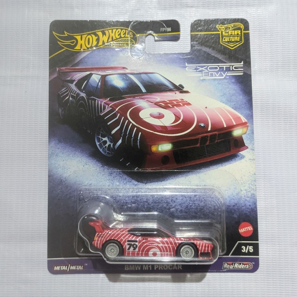 Hotwheels Premium BMW M1 PROCAR