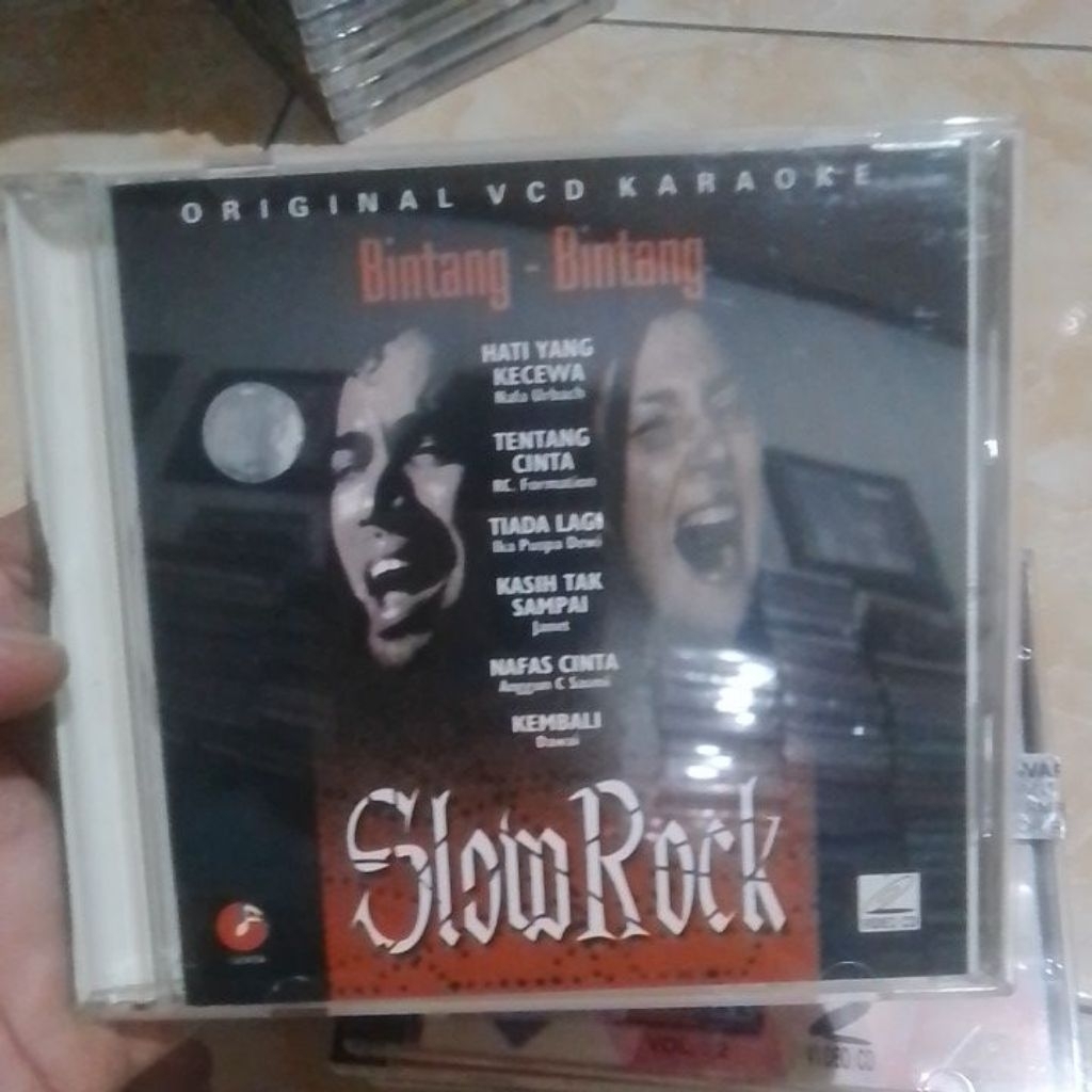 VCD KARAOKE SLOW ROCK