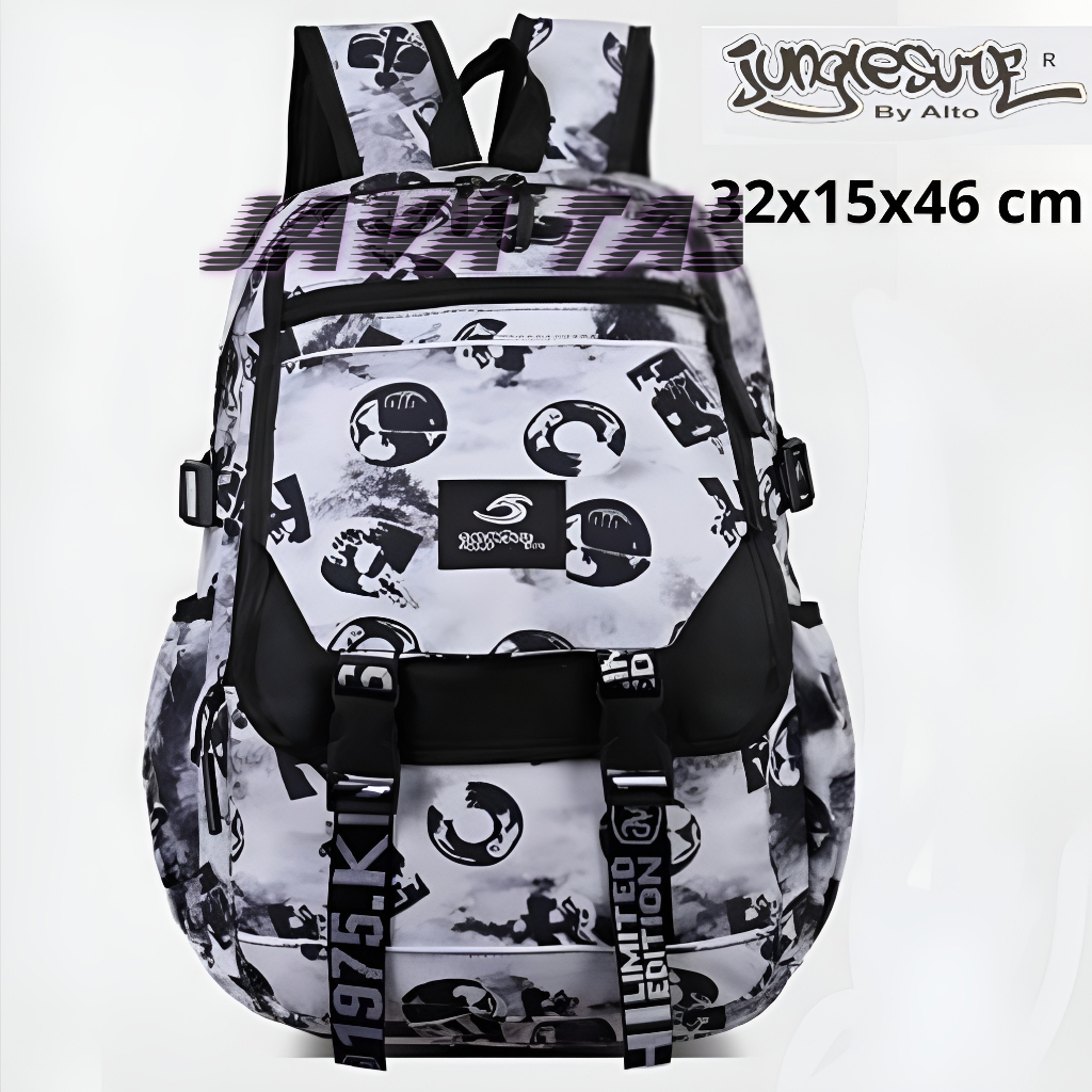 Tas Ransel Backpack Anak Sekolah UNISEX JUNGLESURF BY ALTO SD SMP SMA