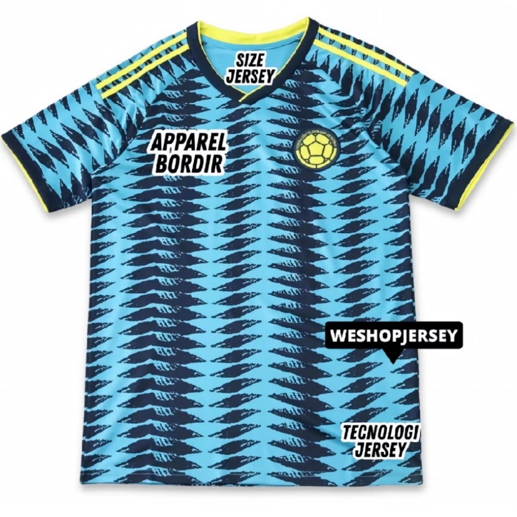 Jersey piala dunia Kolombia away 2026
