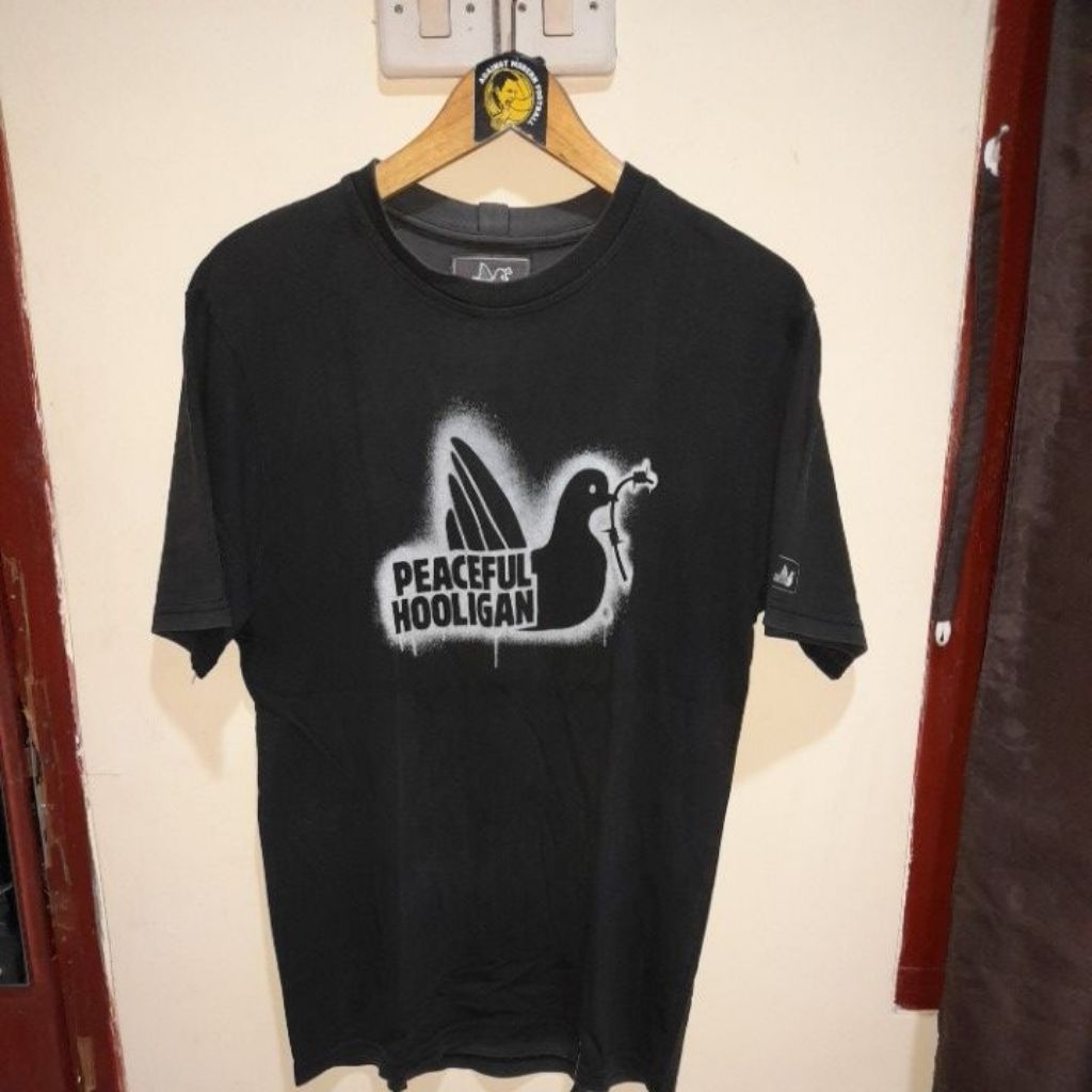 T shirt peaceful hooligan original second