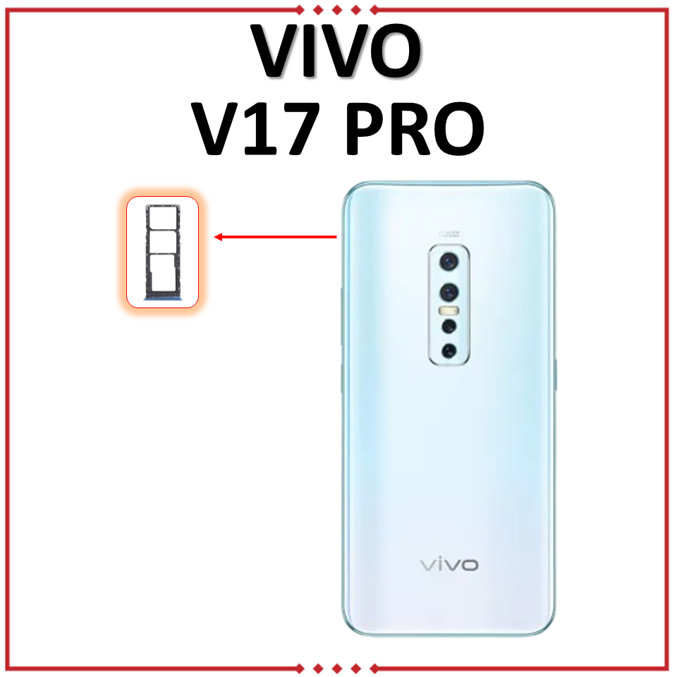 SIMTRAY SIMLOCK  VIVO V17 PRO  SIMCARD TEMPAT KARTU ORIGINAL 100%