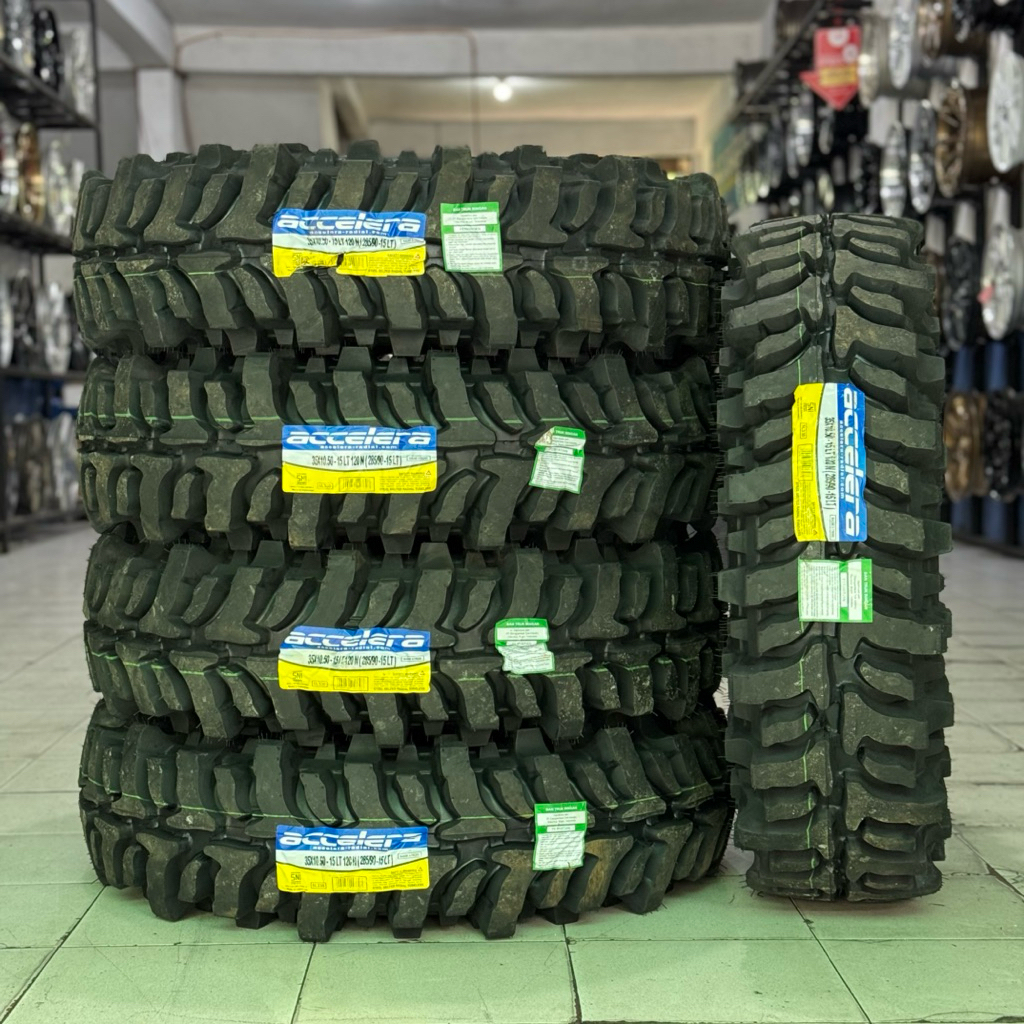 BAN MOBIL OFFROAD R15 BATIK KASAR 35X10,5 R15 ACCELERA BADAK X-TREME