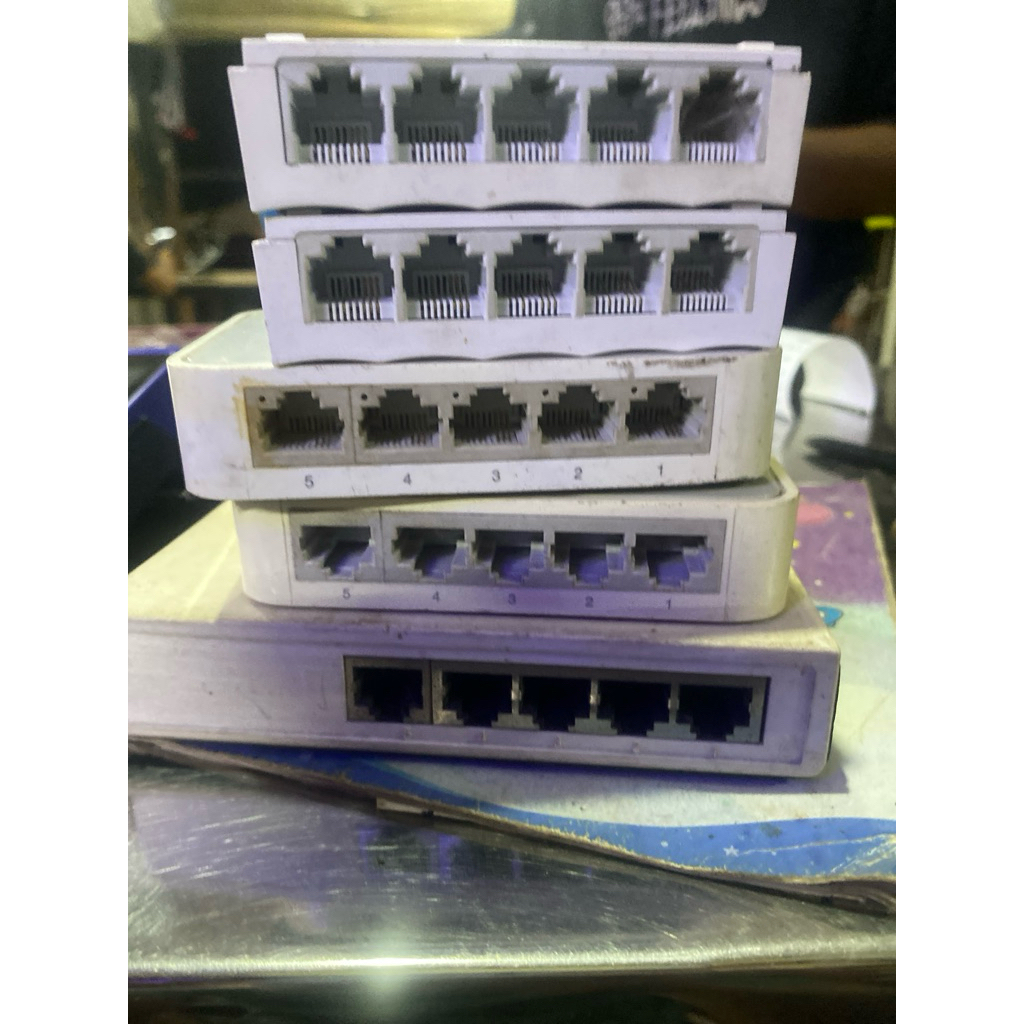 Switch hub LAN 5 port 100mbps