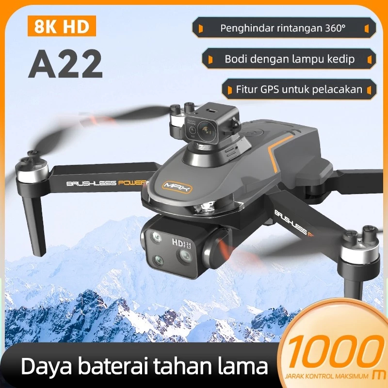 [Battery Only] A22 Pro GPS Drone Kamera Jarak Jauh