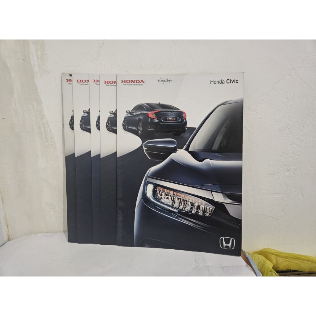 brosur katalog mobil honda civic sedan 2016 leaflet