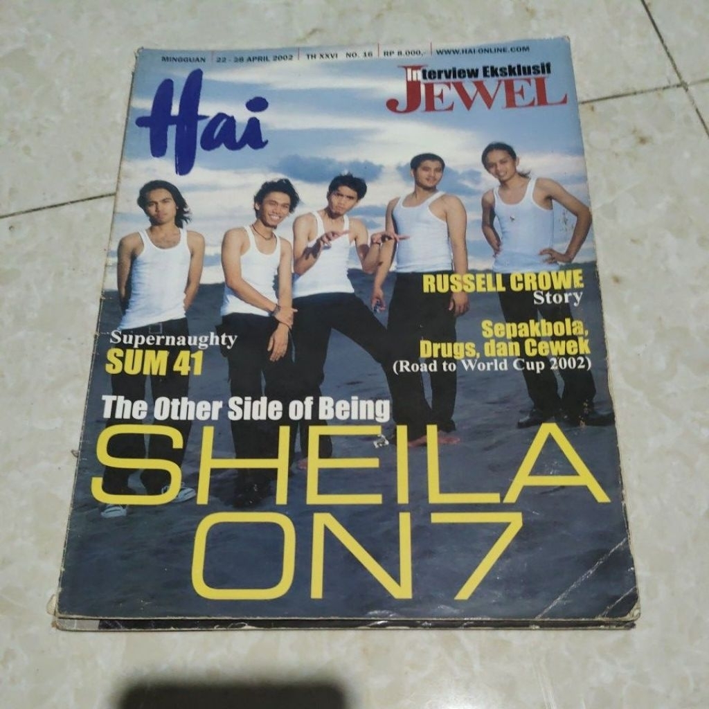 majalah hai edisi sheila on 7