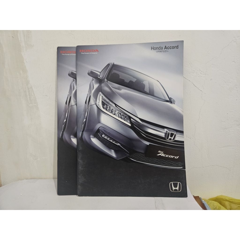 brosur katalog mobil honda accord 2018 buku booklet