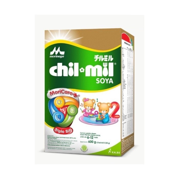 Susu Formula Morinaga Chil Mil / Chilmil Soya 600 gr