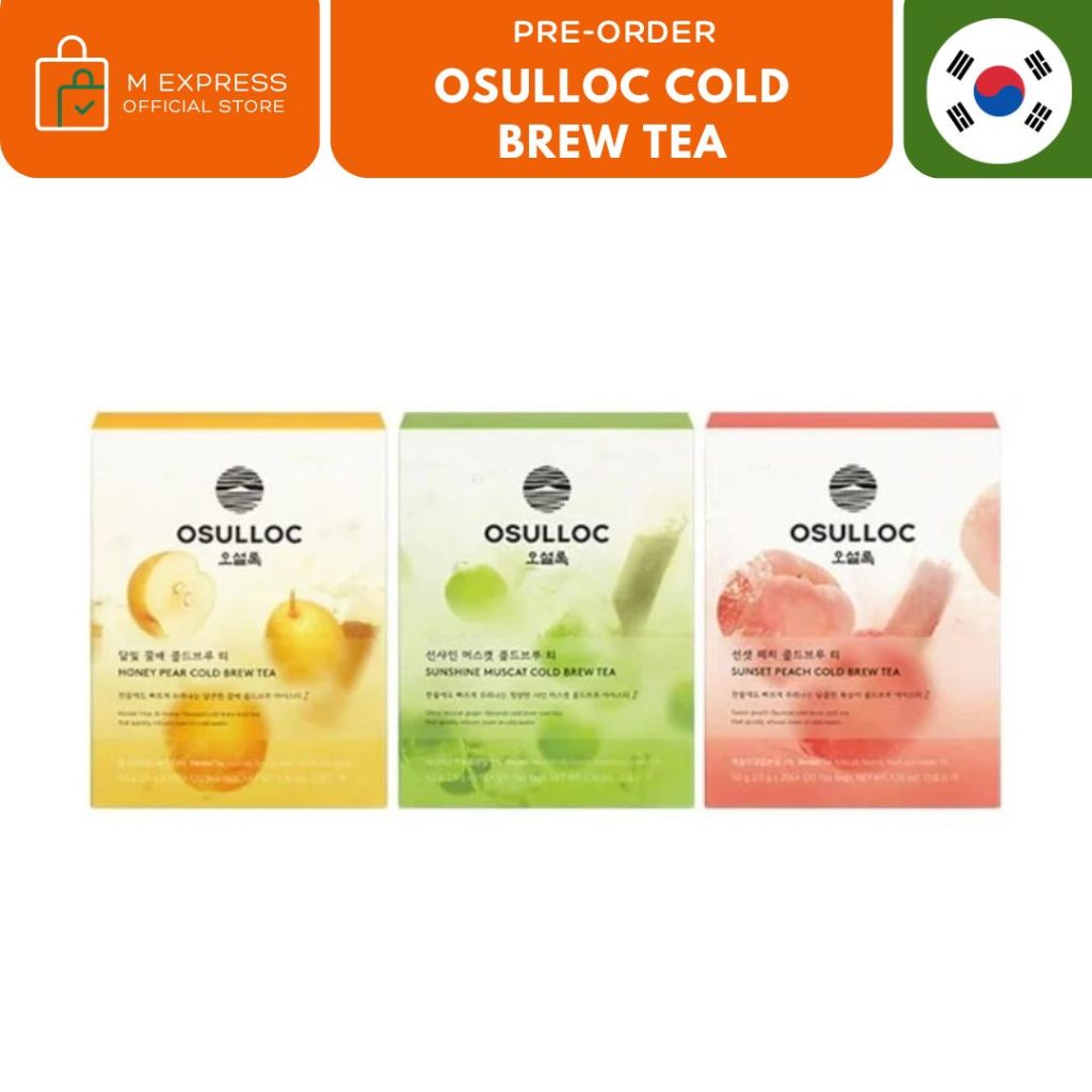 [M EXPRESS] Osulloc cold brew tea 20s