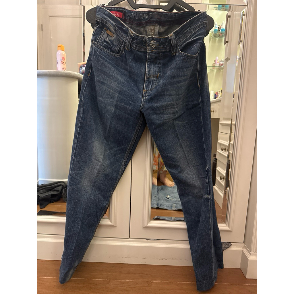 celana panjang jeans pria watchout preloved good condition