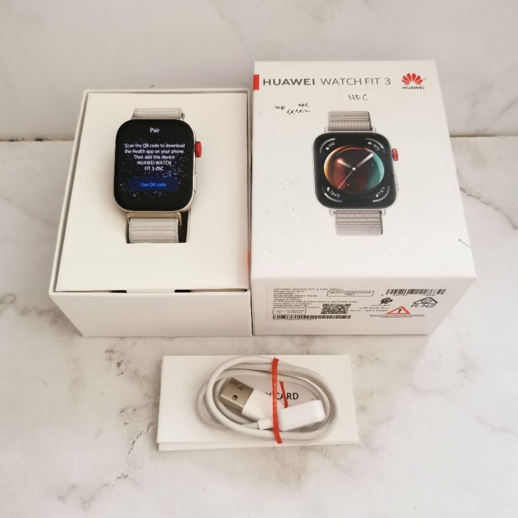 Huawei Watch Fit 3 NFC Edition Bekas - Garansi Resmi - Watch Fit 3 second