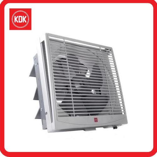 Kipas Angin Exhaust Fan Dinding KDK 30RQN 12 Inch Abu-abu - Suara Halus, Pemasangan Mudah, Motor Tah