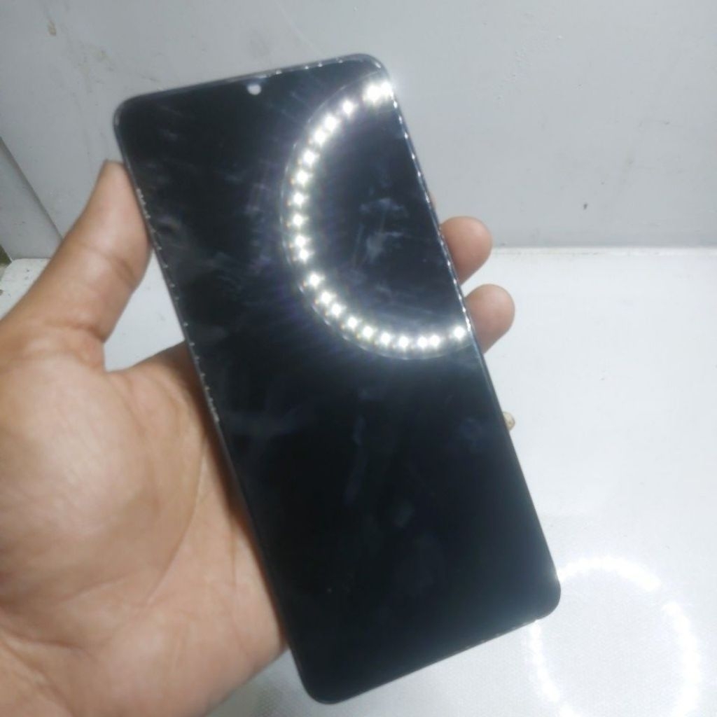 LCD ORI SAMSUNG A20S ORI COPOTAN