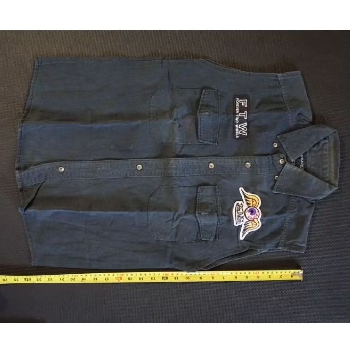 kemeja custom von dutch pacthes original