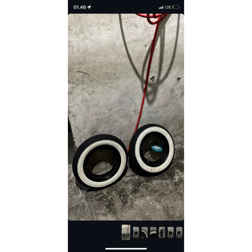 velg velgset vespa klasik ban continental