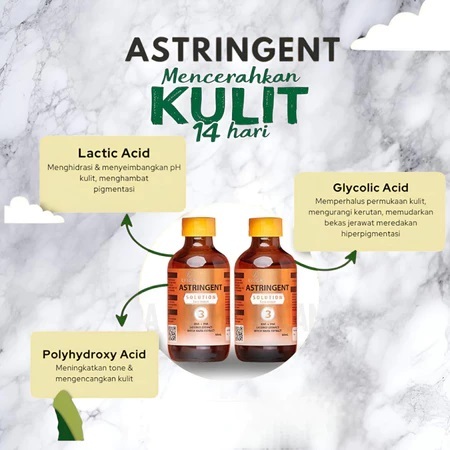(KEMASAN LAMA) Toner RDL No 2 Dan No 3 ORIGINAL 100%  - Mencerahkan dan Menghilangkan Flek Hitam