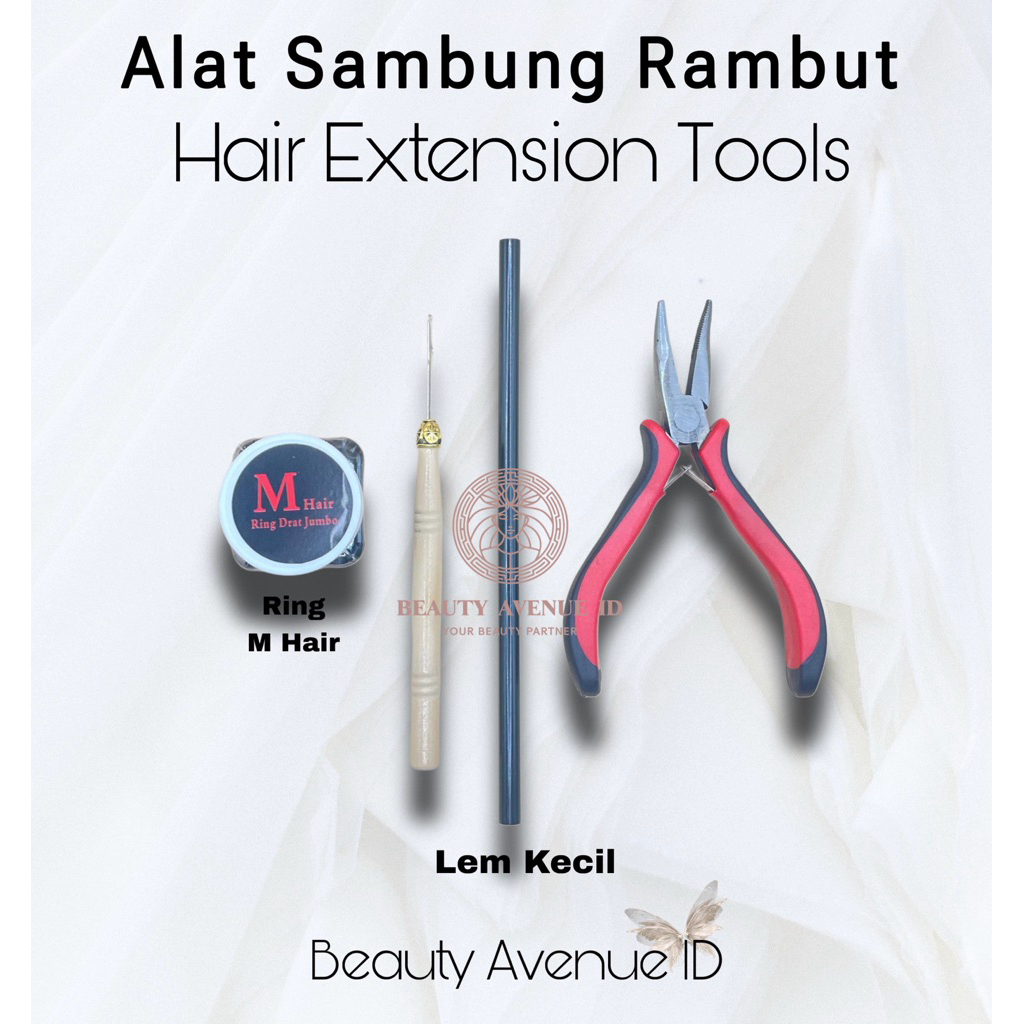 Alat Sambung Rambut / Perlengkapan Sambung Rambut / Hair Extension Tools