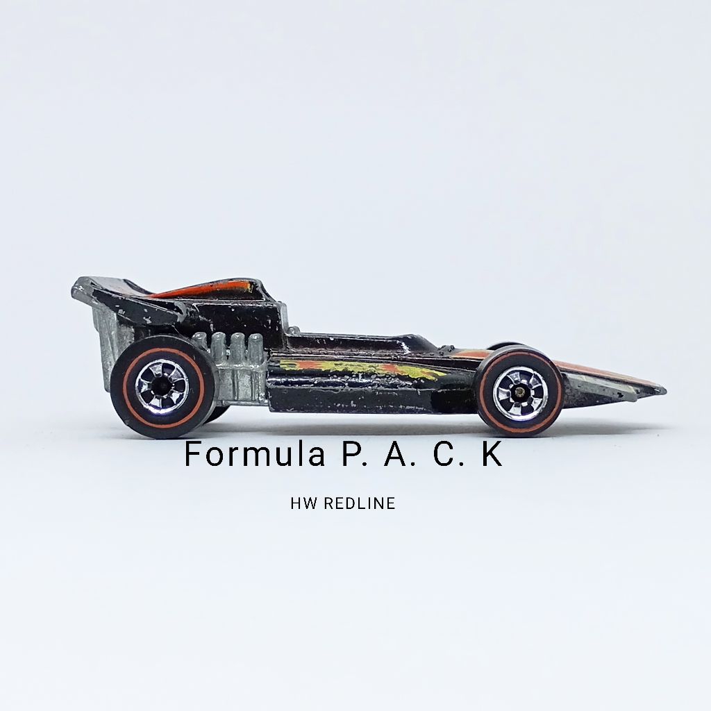 Hot wheels Vintage 1976 Redline FORMULA P.A.C.K Rare Antik Classic Made in Hongkong