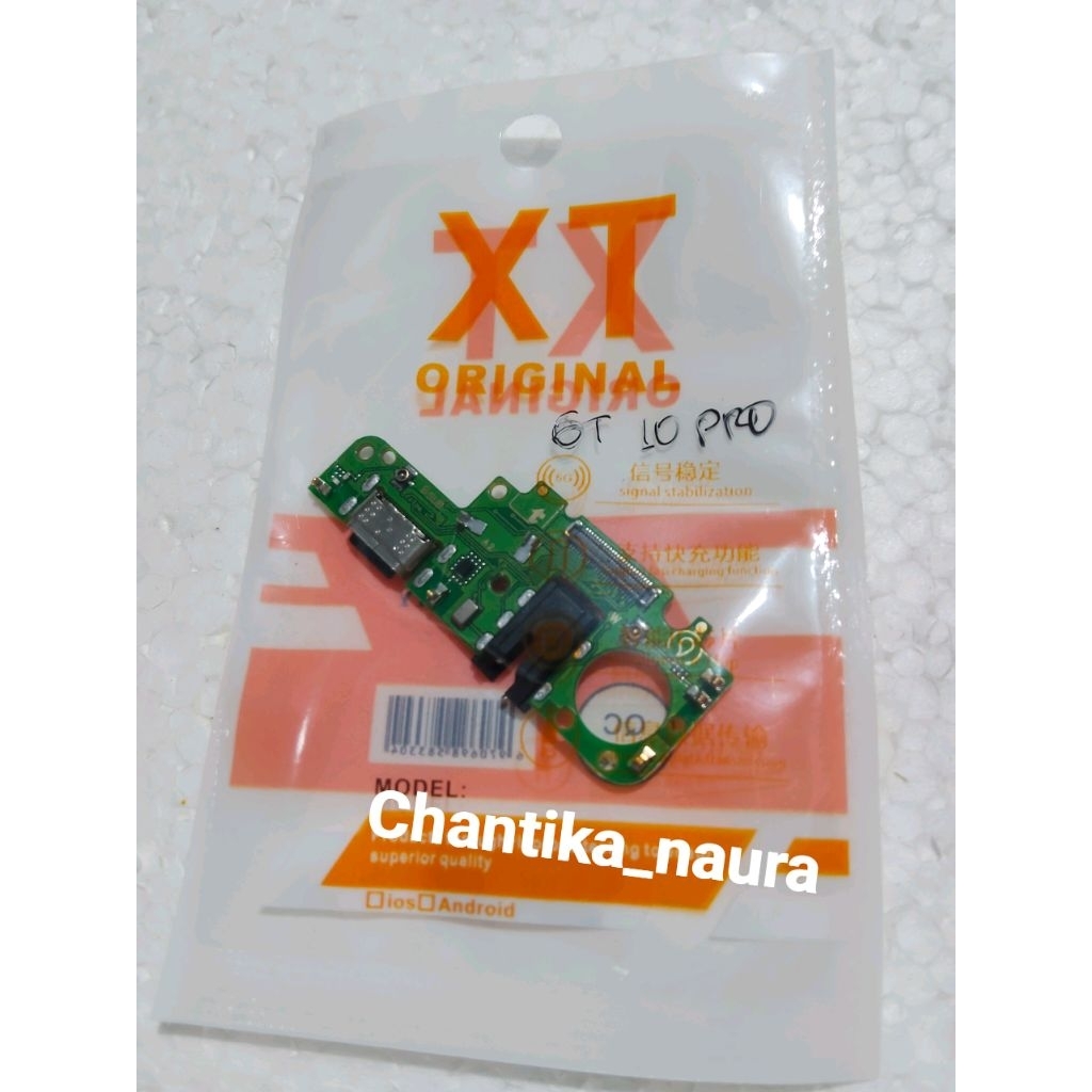 Papan cas GT 10 PRO/ Konektor Cas PCB Board Plug in Flexible Charger Infinix Itel GT 10 Pro X6739
